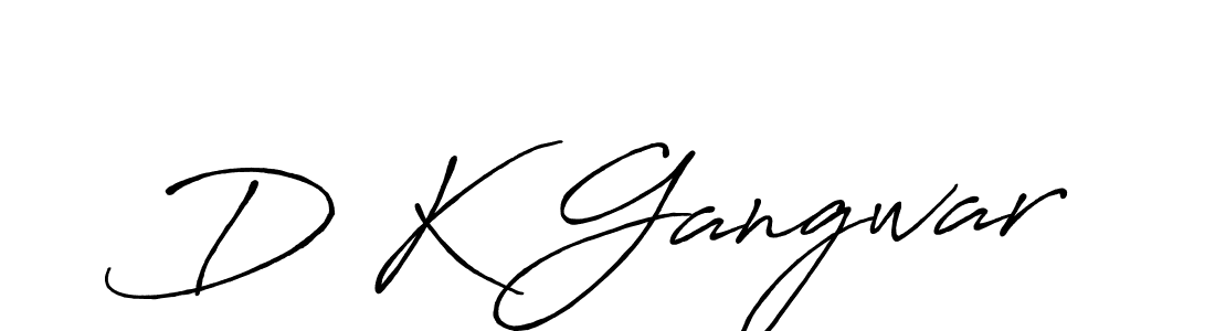 You should practise on your own different ways (Antro_Vectra_Bolder) to write your name (D K Gangwar) in signature. don't let someone else do it for you. D K Gangwar signature style 7 images and pictures png