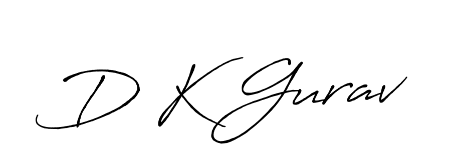 Also You can easily find your signature by using the search form. We will create D K Gurav name handwritten signature images for you free of cost using Antro_Vectra_Bolder sign style. D K Gurav signature style 7 images and pictures png