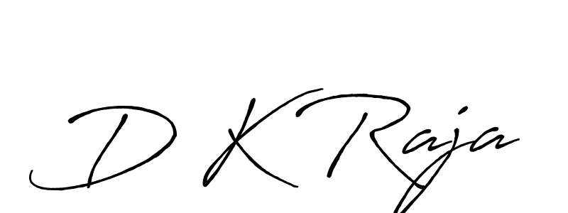Also You can easily find your signature by using the search form. We will create D K Raja name handwritten signature images for you free of cost using Antro_Vectra_Bolder sign style. D K Raja signature style 7 images and pictures png