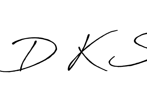 How to make D K S name signature. Use Antro_Vectra_Bolder style for creating short signs online. This is the latest handwritten sign. D K S signature style 7 images and pictures png
