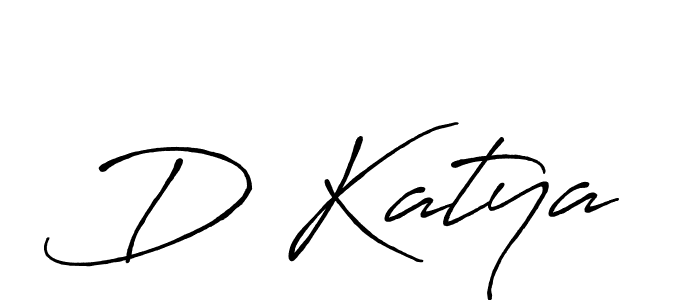 Make a beautiful signature design for name D Katya. Use this online signature maker to create a handwritten signature for free. D Katya signature style 7 images and pictures png