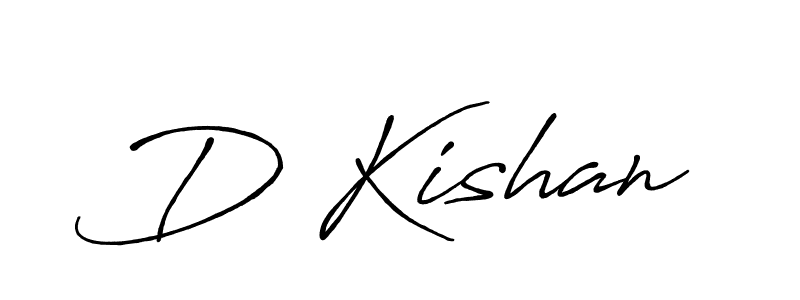 D Kishan stylish signature style. Best Handwritten Sign (Antro_Vectra_Bolder) for my name. Handwritten Signature Collection Ideas for my name D Kishan. D Kishan signature style 7 images and pictures png