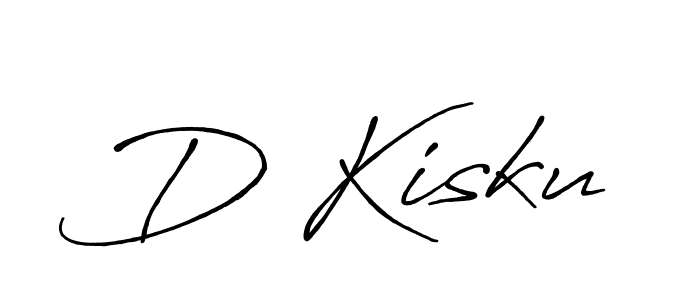 Make a beautiful signature design for name D Kisku. With this signature (Antro_Vectra_Bolder) style, you can create a handwritten signature for free. D Kisku signature style 7 images and pictures png