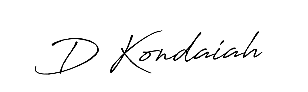 if you are searching for the best signature style for your name D Kondaiah. so please give up your signature search. here we have designed multiple signature styles  using Antro_Vectra_Bolder. D Kondaiah signature style 7 images and pictures png