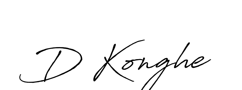 Make a beautiful signature design for name D Konghe. Use this online signature maker to create a handwritten signature for free. D Konghe signature style 7 images and pictures png