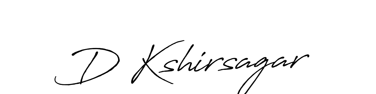 This is the best signature style for the D Kshirsagar name. Also you like these signature font (Antro_Vectra_Bolder). Mix name signature. D Kshirsagar signature style 7 images and pictures png