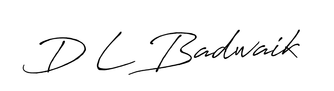 Best and Professional Signature Style for D L Badwaik. Antro_Vectra_Bolder Best Signature Style Collection. D L Badwaik signature style 7 images and pictures png