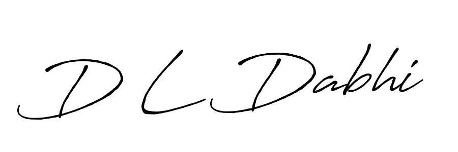You should practise on your own different ways (Antro_Vectra_Bolder) to write your name (D L Dabhi) in signature. don't let someone else do it for you. D L Dabhi signature style 7 images and pictures png