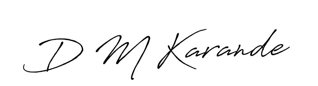 Best and Professional Signature Style for D M Karande. Antro_Vectra_Bolder Best Signature Style Collection. D M Karande signature style 7 images and pictures png