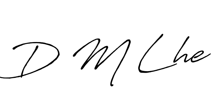 Similarly Antro_Vectra_Bolder is the best handwritten signature design. Signature creator online .You can use it as an online autograph creator for name D M Lhe. D M Lhe signature style 7 images and pictures png