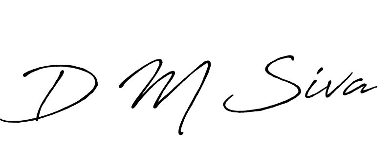 How to Draw D M Siva signature style? Antro_Vectra_Bolder is a latest design signature styles for name D M Siva. D M Siva signature style 7 images and pictures png