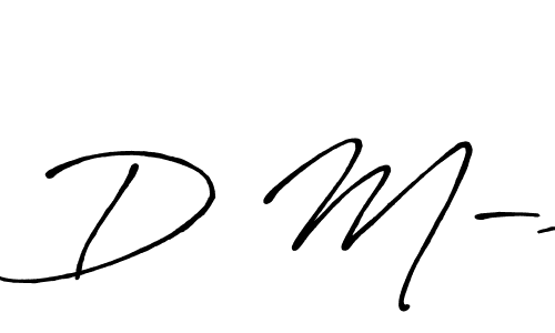 Antro_Vectra_Bolder is a professional signature style that is perfect for those who want to add a touch of class to their signature. It is also a great choice for those who want to make their signature more unique. Get D M-s name to fancy signature for free. D M-s signature style 7 images and pictures png