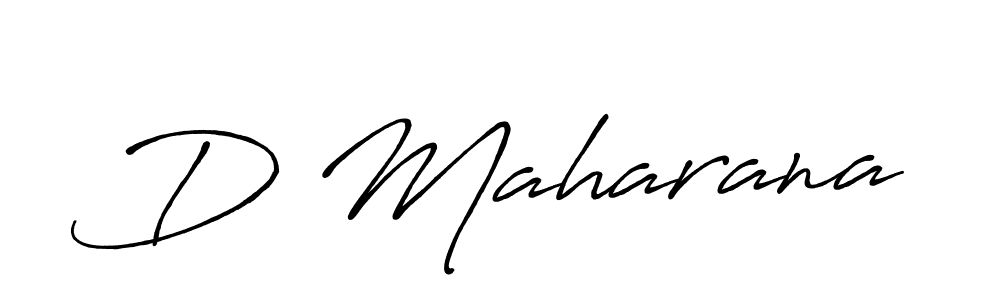 You should practise on your own different ways (Antro_Vectra_Bolder) to write your name (D Maharana) in signature. don't let someone else do it for you. D Maharana signature style 7 images and pictures png