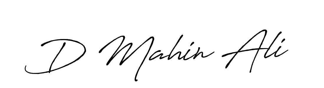 How to make D Mahin Ali signature? Antro_Vectra_Bolder is a professional autograph style. Create handwritten signature for D Mahin Ali name. D Mahin Ali signature style 7 images and pictures png