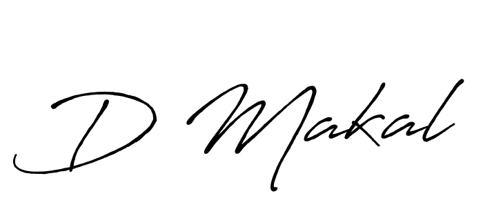Use a signature maker to create a handwritten signature online. With this signature software, you can design (Antro_Vectra_Bolder) your own signature for name D Makal. D Makal signature style 7 images and pictures png