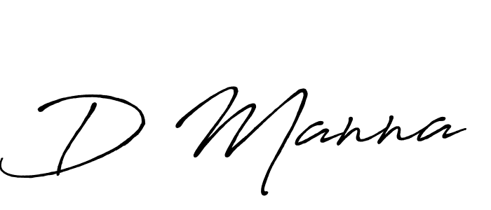 Also we have D Manna name is the best signature style. Create professional handwritten signature collection using Antro_Vectra_Bolder autograph style. D Manna signature style 7 images and pictures png