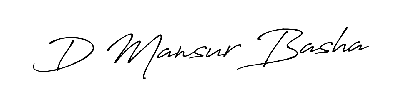 Make a beautiful signature design for name D Mansur Basha. Use this online signature maker to create a handwritten signature for free. D Mansur Basha signature style 7 images and pictures png