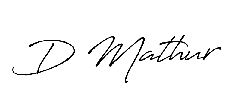 Make a beautiful signature design for name D Mathur. Use this online signature maker to create a handwritten signature for free. D Mathur signature style 7 images and pictures png