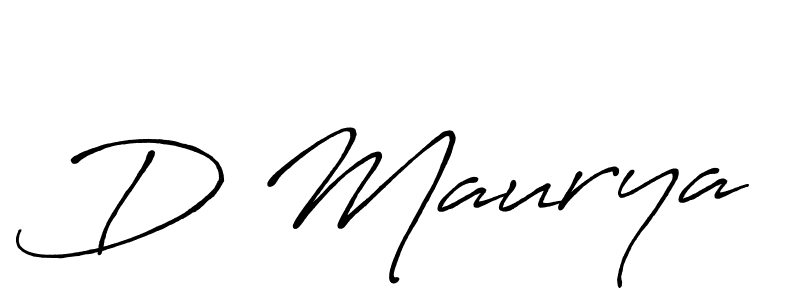 The best way (Antro_Vectra_Bolder) to make a short signature is to pick only two or three words in your name. The name D Maurya include a total of six letters. For converting this name. D Maurya signature style 7 images and pictures png