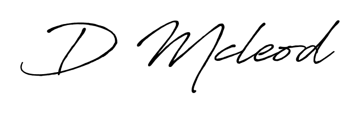 Once you've used our free online signature maker to create your best signature Antro_Vectra_Bolder style, it's time to enjoy signing your documents with D Mcleod name. D Mcleod signature style 7 images and pictures png