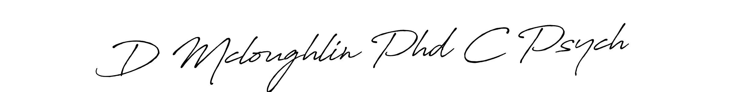 Similarly Antro_Vectra_Bolder is the best handwritten signature design. Signature creator online .You can use it as an online autograph creator for name D Mcloughlin Phd C Psych. D Mcloughlin Phd C Psych signature style 7 images and pictures png