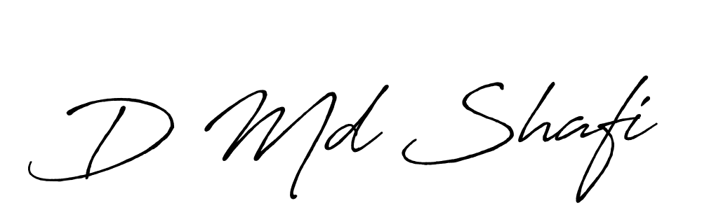 Also You can easily find your signature by using the search form. We will create D Md Shafi name handwritten signature images for you free of cost using Antro_Vectra_Bolder sign style. D Md Shafi signature style 7 images and pictures png