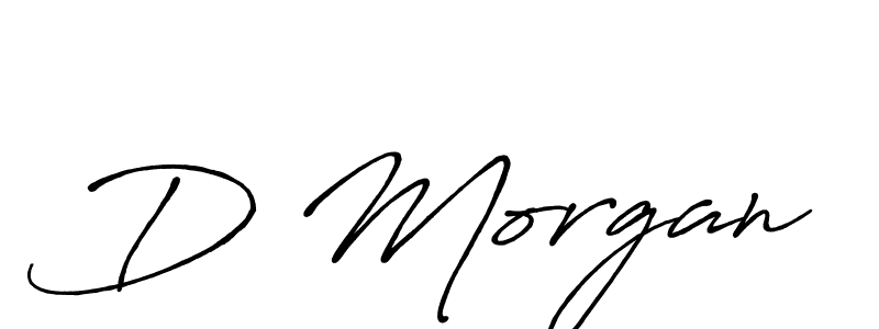 Design your own signature with our free online signature maker. With this signature software, you can create a handwritten (Antro_Vectra_Bolder) signature for name D Morgan. D Morgan signature style 7 images and pictures png