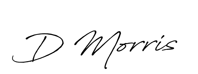 Antro_Vectra_Bolder is a professional signature style that is perfect for those who want to add a touch of class to their signature. It is also a great choice for those who want to make their signature more unique. Get D Morris name to fancy signature for free. D Morris signature style 7 images and pictures png