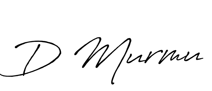 How to Draw D Murmu signature style? Antro_Vectra_Bolder is a latest design signature styles for name D Murmu. D Murmu signature style 7 images and pictures png