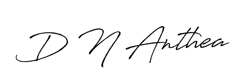 Create a beautiful signature design for name D N Anthea. With this signature (Antro_Vectra_Bolder) fonts, you can make a handwritten signature for free. D N Anthea signature style 7 images and pictures png