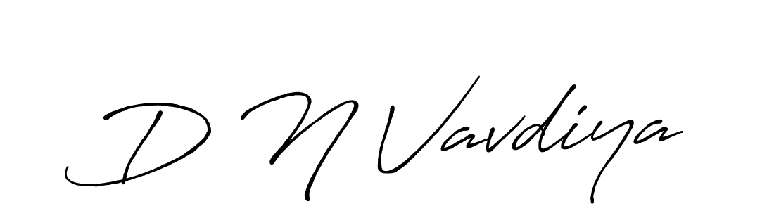 Make a beautiful signature design for name D N Vavdiya. Use this online signature maker to create a handwritten signature for free. D N Vavdiya signature style 7 images and pictures png