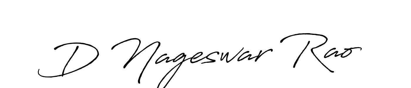 Make a short D Nageswar Rao signature style. Manage your documents anywhere anytime using Antro_Vectra_Bolder. Create and add eSignatures, submit forms, share and send files easily. D Nageswar Rao signature style 7 images and pictures png