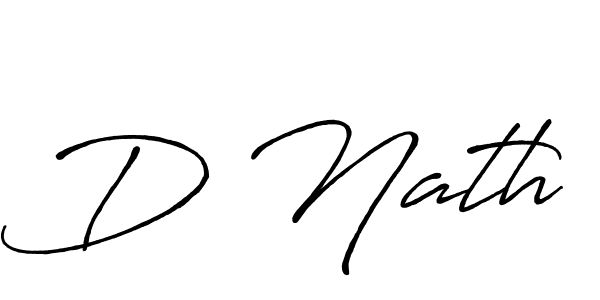 Best and Professional Signature Style for D Nath. Antro_Vectra_Bolder Best Signature Style Collection. D Nath signature style 7 images and pictures png