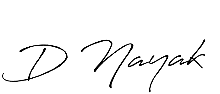 How to make D Nayak signature? Antro_Vectra_Bolder is a professional autograph style. Create handwritten signature for D Nayak name. D Nayak signature style 7 images and pictures png