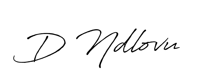 D Ndlovu stylish signature style. Best Handwritten Sign (Antro_Vectra_Bolder) for my name. Handwritten Signature Collection Ideas for my name D Ndlovu. D Ndlovu signature style 7 images and pictures png
