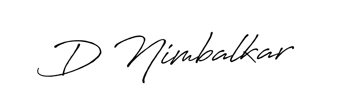 Best and Professional Signature Style for D Nimbalkar. Antro_Vectra_Bolder Best Signature Style Collection. D Nimbalkar signature style 7 images and pictures png