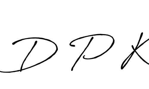How to make D P K signature? Antro_Vectra_Bolder is a professional autograph style. Create handwritten signature for D P K name. D P K signature style 7 images and pictures png