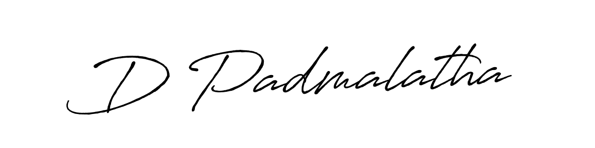D Padmalatha stylish signature style. Best Handwritten Sign (Antro_Vectra_Bolder) for my name. Handwritten Signature Collection Ideas for my name D Padmalatha. D Padmalatha signature style 7 images and pictures png