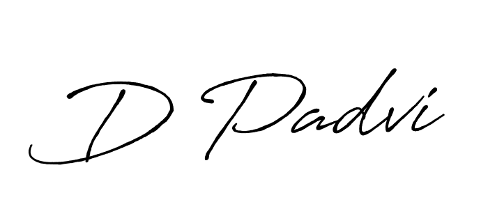 The best way (Antro_Vectra_Bolder) to make a short signature is to pick only two or three words in your name. The name D Padvi include a total of six letters. For converting this name. D Padvi signature style 7 images and pictures png