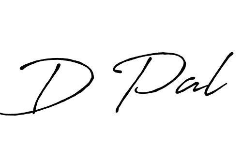 How to make D Pal name signature. Use Antro_Vectra_Bolder style for creating short signs online. This is the latest handwritten sign. D Pal signature style 7 images and pictures png