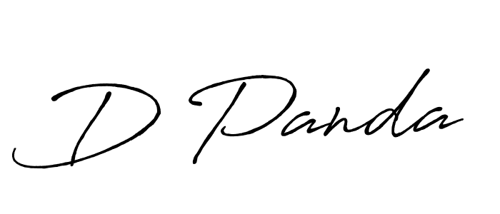 How to make D Panda signature? Antro_Vectra_Bolder is a professional autograph style. Create handwritten signature for D Panda name. D Panda signature style 7 images and pictures png