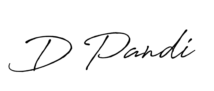 Make a beautiful signature design for name D Pandi. Use this online signature maker to create a handwritten signature for free. D Pandi signature style 7 images and pictures png