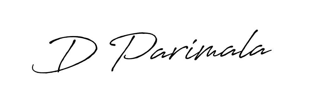 Create a beautiful signature design for name D Parimala. With this signature (Antro_Vectra_Bolder) fonts, you can make a handwritten signature for free. D Parimala signature style 7 images and pictures png