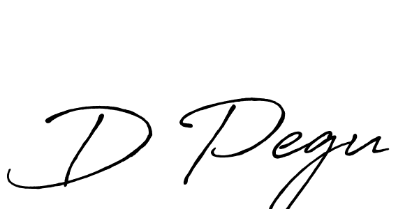 Make a beautiful signature design for name D Pegu. With this signature (Antro_Vectra_Bolder) style, you can create a handwritten signature for free. D Pegu signature style 7 images and pictures png