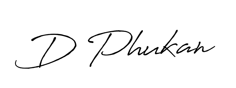 Best and Professional Signature Style for D Phukan. Antro_Vectra_Bolder Best Signature Style Collection. D Phukan signature style 7 images and pictures png