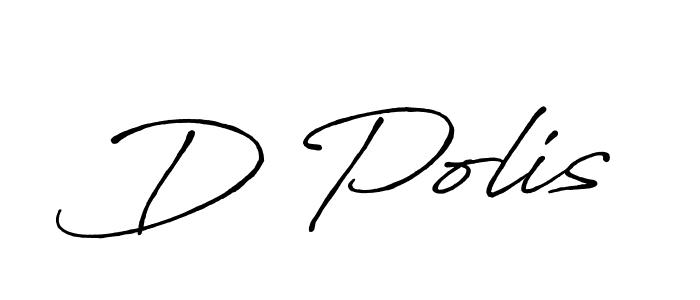 if you are searching for the best signature style for your name D Polis. so please give up your signature search. here we have designed multiple signature styles  using Antro_Vectra_Bolder. D Polis signature style 7 images and pictures png