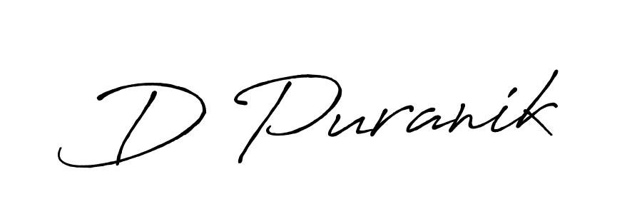 The best way (Antro_Vectra_Bolder) to make a short signature is to pick only two or three words in your name. The name D Puranik include a total of six letters. For converting this name. D Puranik signature style 7 images and pictures png