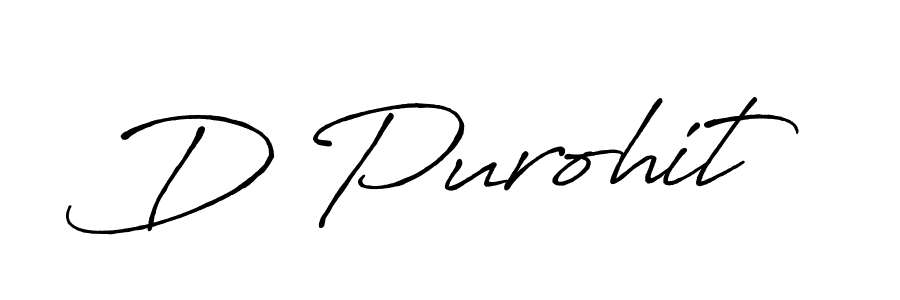 Best and Professional Signature Style for D Purohit. Antro_Vectra_Bolder Best Signature Style Collection. D Purohit signature style 7 images and pictures png