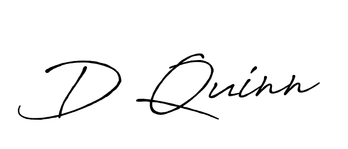 Best and Professional Signature Style for D Quinn. Antro_Vectra_Bolder Best Signature Style Collection. D Quinn signature style 7 images and pictures png