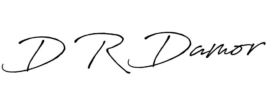 You should practise on your own different ways (Antro_Vectra_Bolder) to write your name (D R Damor) in signature. don't let someone else do it for you. D R Damor signature style 7 images and pictures png